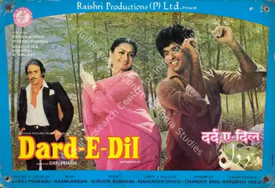 Suraj Prakash (Director), Dard E Dil, 1983, Lobby Card