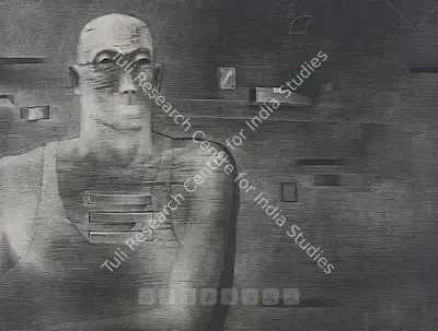 Broota, Rameshwar (Artist). Man, 1991 | Painting, Ch.NeY/16.09.08, 2008 · Christie's
