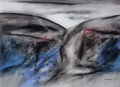 Laxman Shreshtha (Artist), Untitled, 1989, Painting