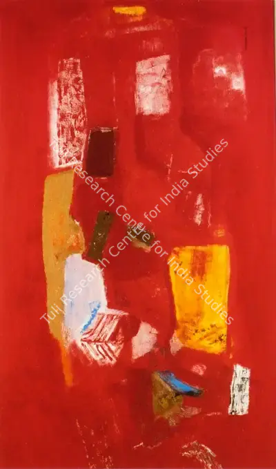 Laxman Shreshtha (Artist), Untitled (Abstract), 2002, Painting