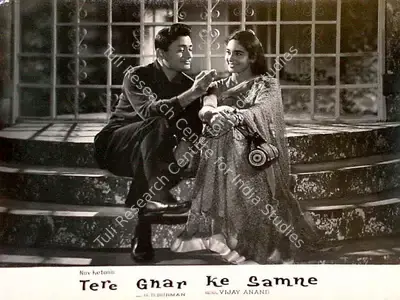 Dev Anand (Producer), Tere Ghar Ke Samne, 1963, Lobby Card