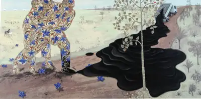 Jagannath Panda (Artist), Untitled, 2005, Painting
