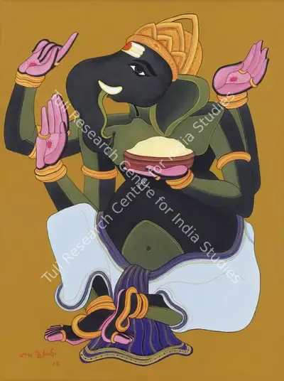 Thota Vaikuntam (Artist), Untitled, 2014, Painting