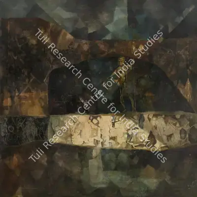 Shyamal Dutta Ray (Artist), The Leader, 1972, Painting