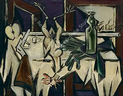 A.A. Raiba (Artist), Catastrophe, 1967, Painting