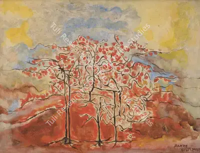 S.K. Bakre (Artist), Pollution, 1994, Painting
