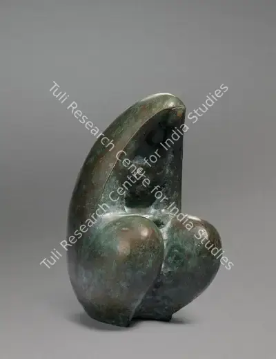 Prodosh Dasgupta (Artist), Bride, 1990, Sculpture