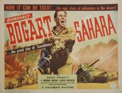 Zoltan Korda (Director), Sahara, 1943, Lobby Card