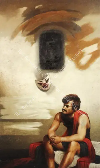 Kanchan Dasgupta (Artist), Untitled, 1998, Painting