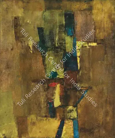 V.S. Gaitonde (Artist), Untitled, 1958, Painting