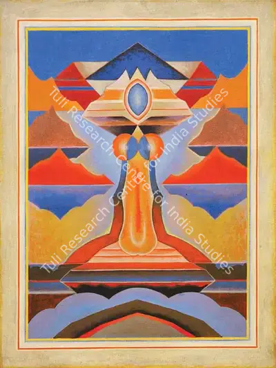G.R. Santosh (Artist), Untitled, 1995, Painting
