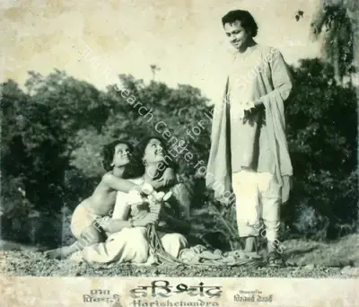 Dhirubhai Desai (Director), Harishchandra, 1958, Lobby Card