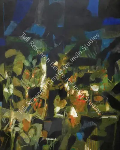 S.H. Raza (Artist), Congo, 1965, Painting