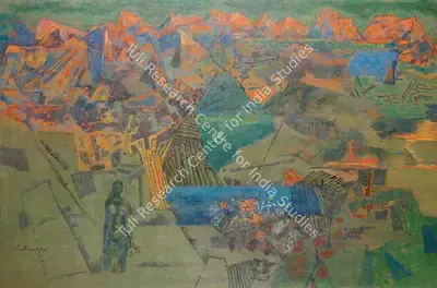 A.P. Santhanaraj (Artist), Untitled, Painting