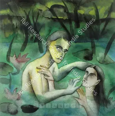 Anju Dodiya (Artist), Untitled, 1993, Painting