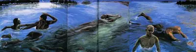 Anupam Sud (Artist), Midstream, 1993, Painting
