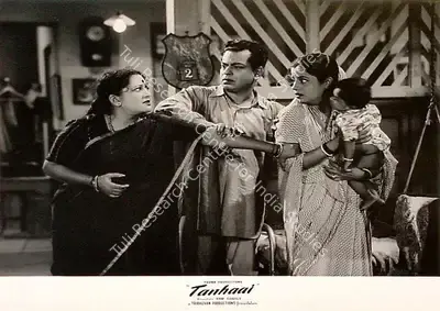 Ram Gabale (Director), Tanhaai, 1961, Lobby Card