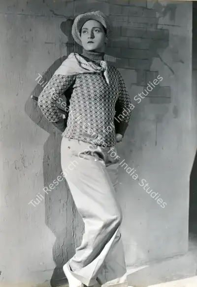 Nandlal Jashwantlal (Director), Bambai Ki Billi, 1936, Photographic Still