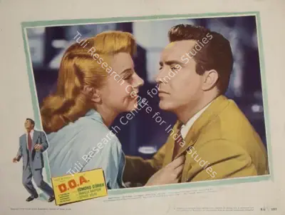 Rudolph Maté (Director), D.O.A. (Dead on Arrival), 1950, Lobby Card