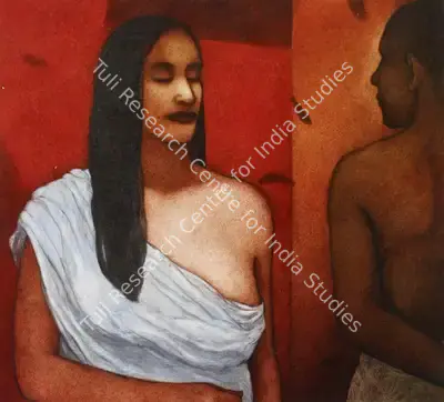 Chandra Bhattacharjee (Artist), Untitled, 2002, Painting