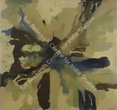 N.S. Bendre (Artist), Untitled, 1950, Painting
