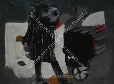 Chittrovanu Mazumdar (Artist), The Child, Painting