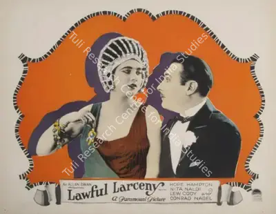 Allan Dwan (Director), Lawful Larceny, 1923, Lobby card