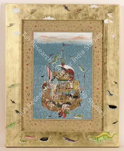 Ramesh Sharma (Artist), Noah's Ark, Painting