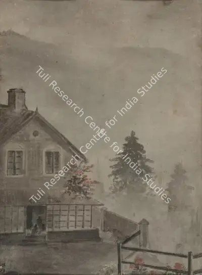 Gaganendranath Tagore (Artist), Untitled (Darjeeling), 1925, Painting