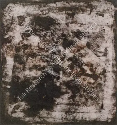Laxman Shreshtha (Artist), Untitled, 1973, Painting