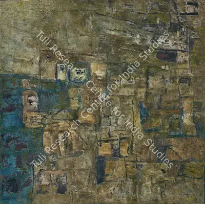 Ramkumar (Artist), Benaras, 1961, Painting
