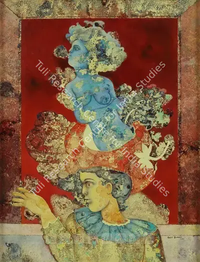 Sakti Burman (Artist), Untitled, 1975, Painting