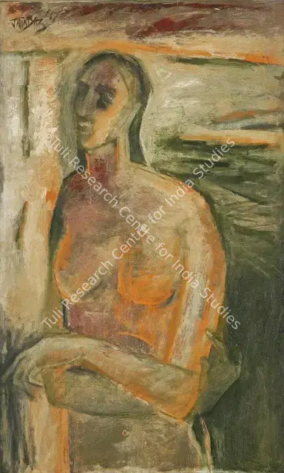 Das, Jatin (Artist). Untitled, 1967 | Painting, AG.Onl/21.11.21, 2021 · Asta Guru