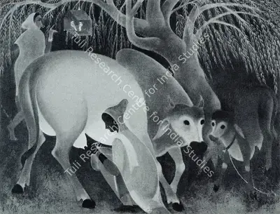 A.A. Raiba (Artist), Untitled, Painting