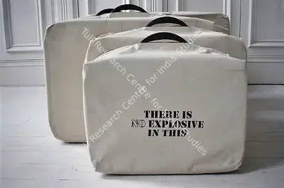 Shilpa Gupta (Artist), There Is No Explosive In This - Room Series, 2007, Print