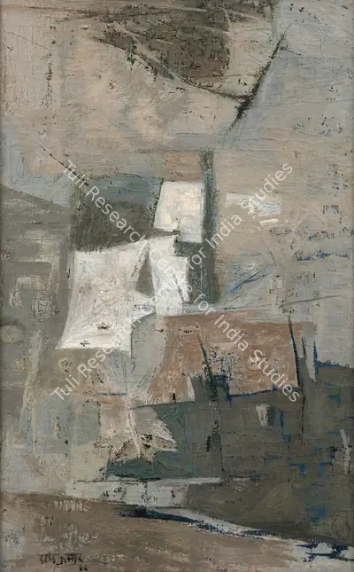 Ramkumar (Artist), Untitled, 1961, Painting