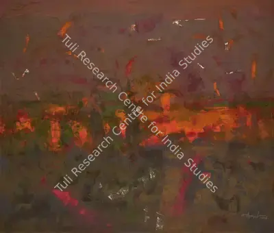 K.M. Adimoolam (Artist), Untitled, 2003, Painting