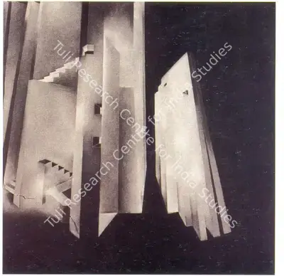 Rameshwar Broota (Artist), Silent Structures, 1991, Painting