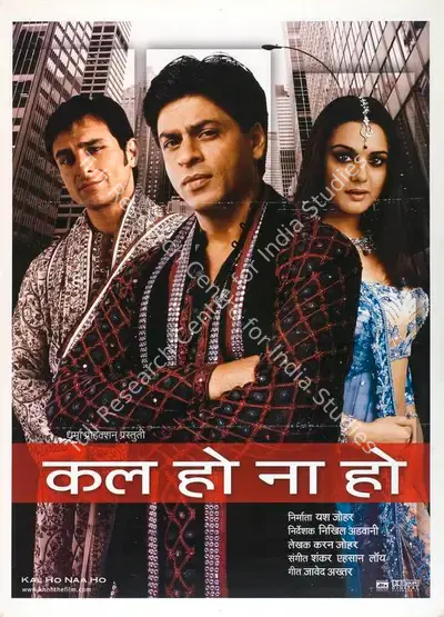Yash Johar (Producer), Kal Ho Naa Ho, 2003, Full Sheet Poster