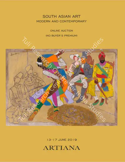Artiana (Auction House), South Asian Art, 2019, Auction Catalogue