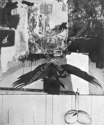 Robert Rauschenberg (Artist), Canyon, 1959, Painting