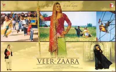 Aditya Chopra (Producer), Veer Zaara, 2004, Lobby Card