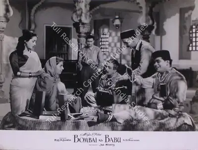 Jal Mistry (Cinematographer), Bombai Ka Babu, 1960, Lobby Card