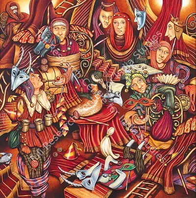 Milburn Cherian (Artist), Untitled, 2007, Painting