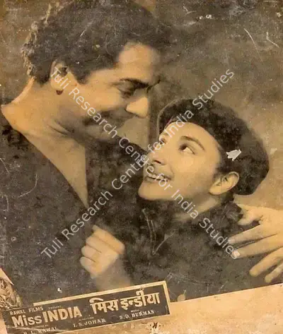 Ramachandra (ii) (Cinematographer), Miss India, 1957, Lobby Card