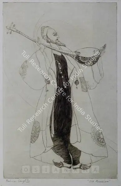 M.A.R. Chughtai (Artist), Old Musicians, Graphic Art