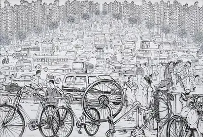 Suhasini Kejriwal (Artist), Untitled, Painting