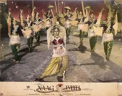 S.S. Dhanuka (Producer), Naag Jyoti, 1963, Lobby Card