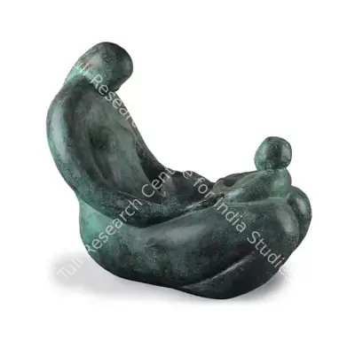 Prodosh Dasgupta (Artist), Cradle, 1950, Sculpture