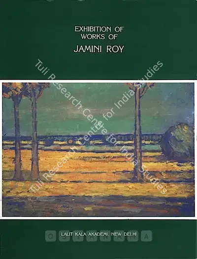 Jamini Roy (Artist), Exhibition of Works of Jamini Roy, 1987, Solo Exhibition Catalogue